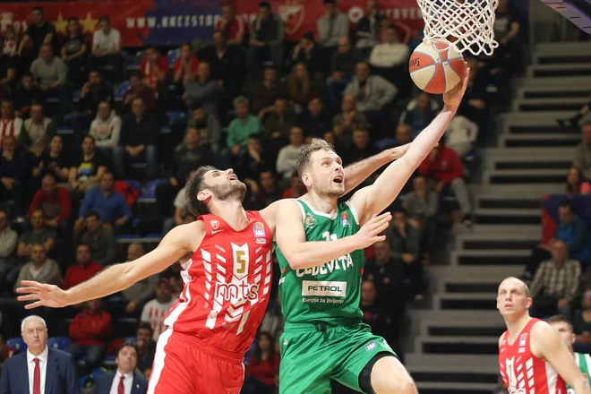 Jaka Blažič se veseli soočenj s Crveno zvezdo, za katero je igral v letih 2013-15. FOTO: ABA