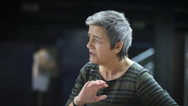 Fotografija: Kingspan in Trimo bi bila skupaj daleč največji akter v Evropi, ocenjuje evropska komisarka pristojna za politiko konkurence Margrethe Vestager. FOTO: Jože Suhadolnik/Delo