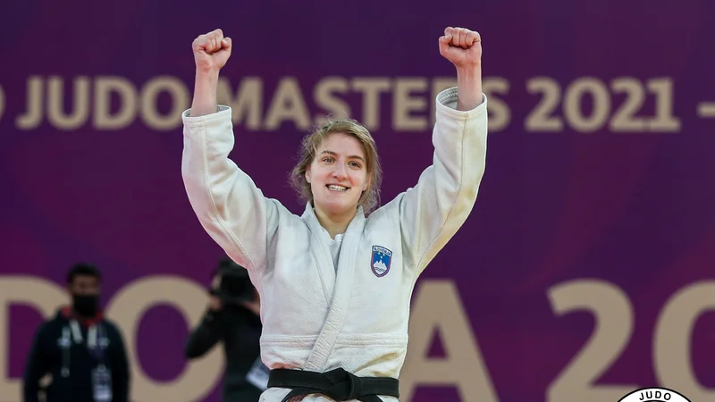 Fotografija: Andreja Leški se je na vseh treh letošnjih turnirjih za svetovni pokal, na katerih je nastopila, ovenčala s kolajno. FOTO: Marina Mayorova/IJF