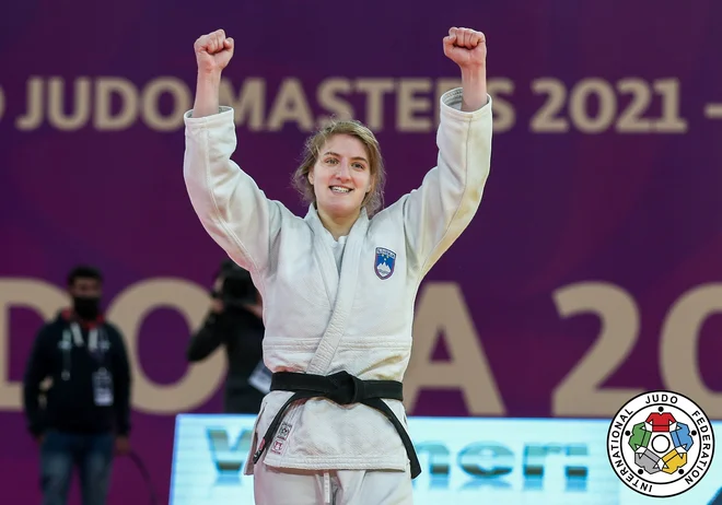 Andreja Leški se je na vseh treh letošnjih turnirjih za svetovni pokal, na katerih je nastopila, ovenčala s kolajno. FOTO: Marina Mayorova/IJF