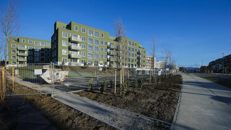 Fotografija: V naselju Novo Brdo bo okoli 670 javnih najemnih stanovanj. FOTO: Jože Suhadolnik/Delo