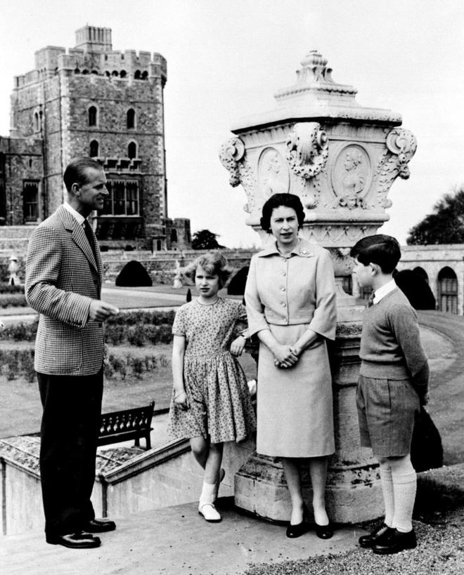 Filip, Elizabeta, Charles in Anne. FOTO: Royal.uk<br />
 