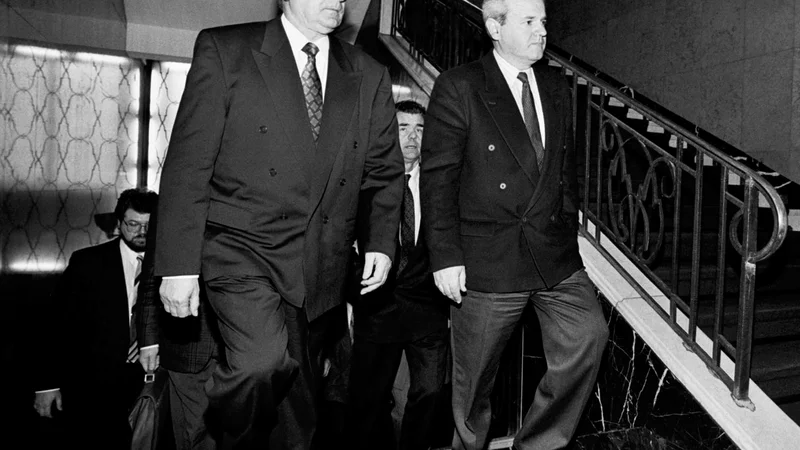 Fotografija: Milošević je razočaral Srbe, ker ni združil vseh Srbov v eno državo, Tuđman pa je razočaral Hrvate, ker ni pripojil Hercegovine.
FOTO: Petar Kujundžić/Reuters