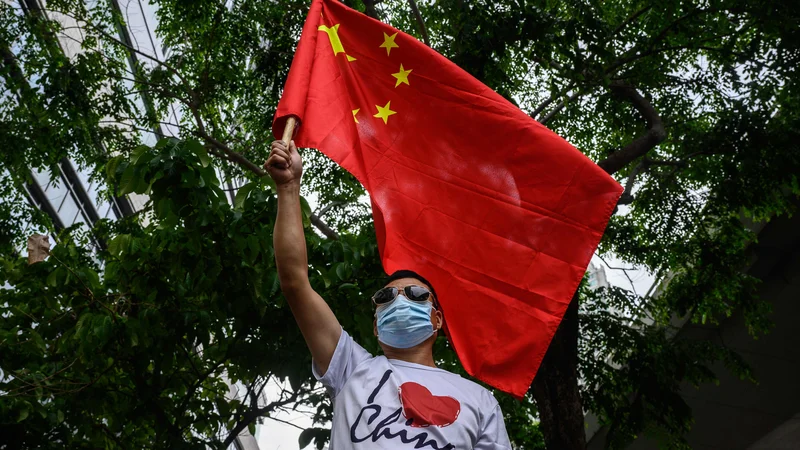 Fotografija: Komunistična partija Kitajske slavi 100. rojstni dan. Vodstvo v Pekingu ne bo dovolilo, da ta veliki jubilej ne bi bil okrašen z lovorikami uspeha. Foto Anthony Wallace/AFP