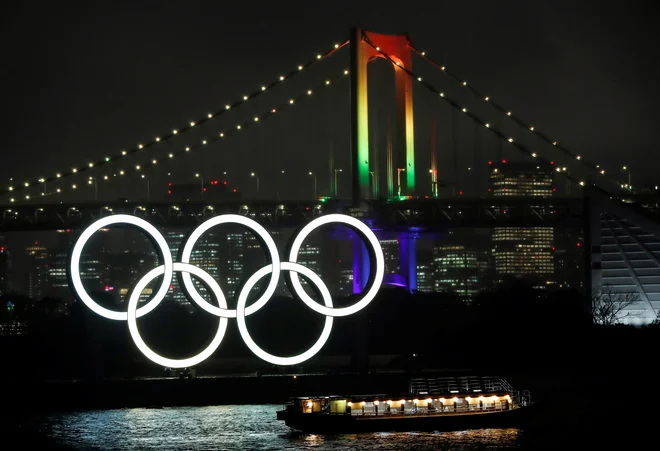 Tokio je nared za športni spektakel leta. FOTO: Issei Kato/Reuters