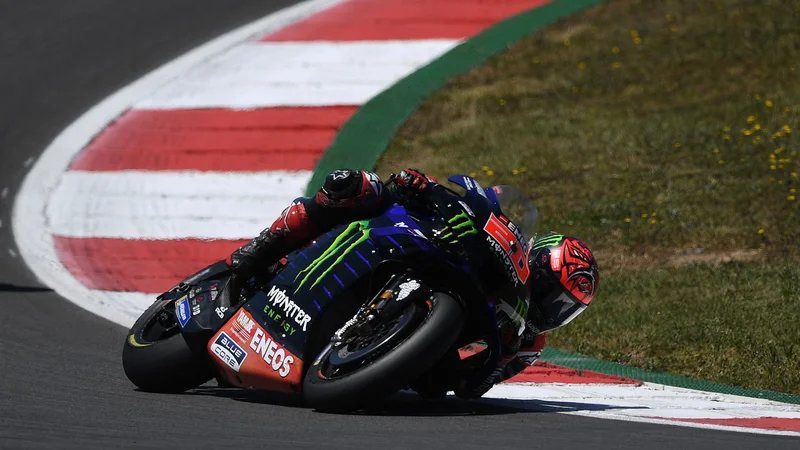 Fotografija: Fabio Quartararo je bil v zadnji aprilski preizkušnji za motoGP najbolj prepričljiv. FOTO: Patricia De Melo Moreira/AFP