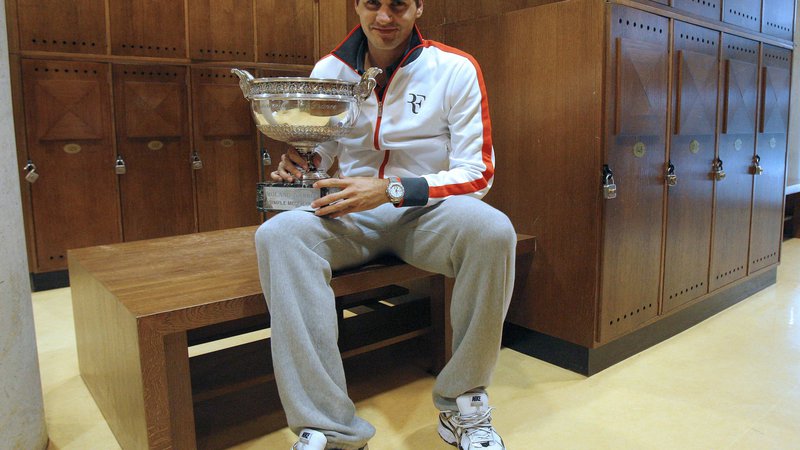 Fotografija: Roger Federer je od dvajsetih zmag na turnirjih za "Grand slam"  osvojil le eno v Parizu. FOTO: Bertrand Guay/Reuters