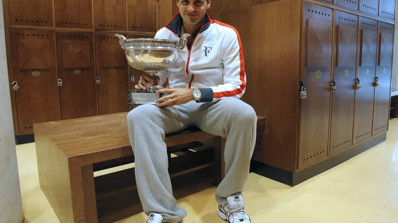 Fotografija: Roger Federer je od dvajsetih zmag na turnirjih za "Grand slam"  osvojil le eno v Parizu. FOTO: Bertrand Guay/Reuters