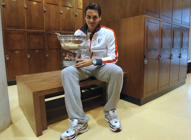 Roger Federer je od dvajsetih zmag na turnirjih za &quot;Grand slam&quot;&nbsp; osvojil le eno v Parizu. FOTO: Bertrand Guay/Reuters