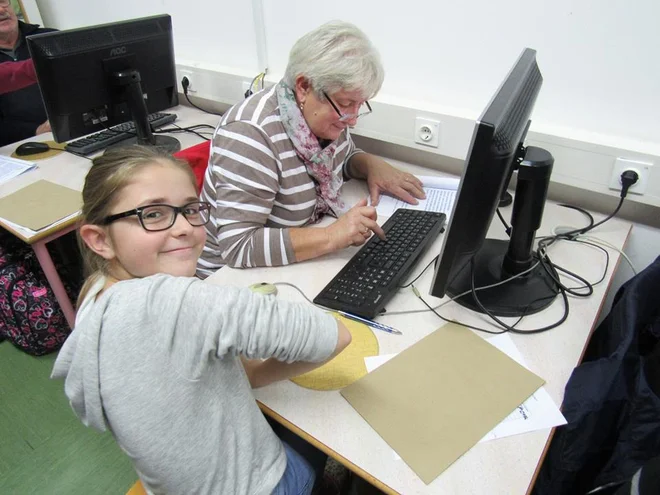 Cilj projekta je tudi medgeneracijsko sodelovanje. Foto Simbioza