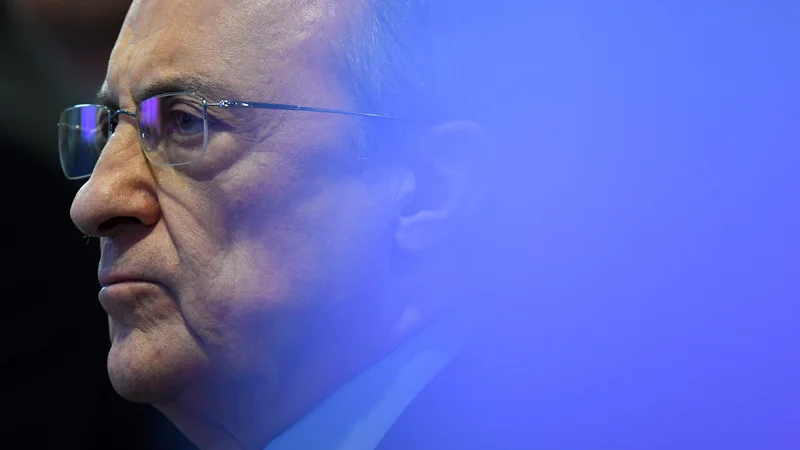 Fotografija: Florentino Perez je tarča kritik. FOTO: Foto Gabriel Bouys/AFP