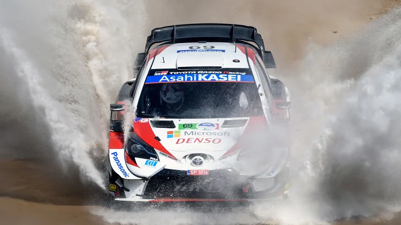 Fotografija: Veliki finski up Kalle Rovanperä je na Hrvaško pripotoval kot vodilni dirkač v točkovanju za svetovno prvenstvo. FOTO: Alfredo Estrella/AFP