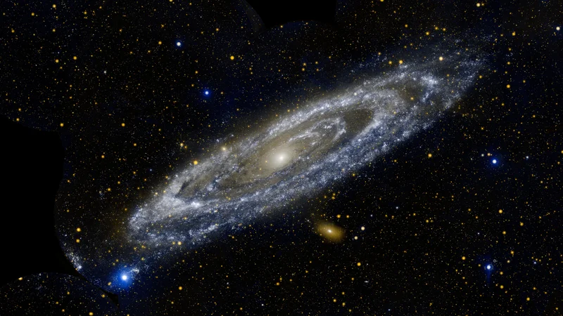 Fotografija: Pred stotimi leti je veljalo prepričanje, da je meja vesolja kar naša galaksija, le objekti, kakršna je naša največja soseda Andromeda, se niso ujemali z veljavnim modelom. Potem pa je leta 1924 Edwin Hubble v trenutku nepredstavljivo povečal vesolje, ko je z meritvami pokazal, da so Andromeda in druge spiralne meglice v resnici ločene galaksije. Foto Nasa/Hubble