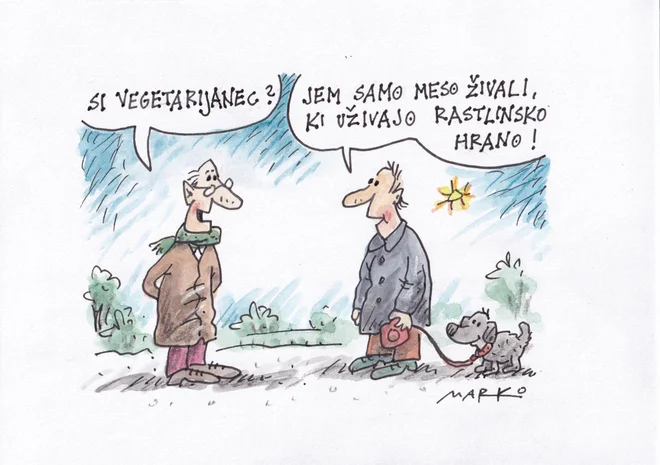 Karikatura Marko Kočevar