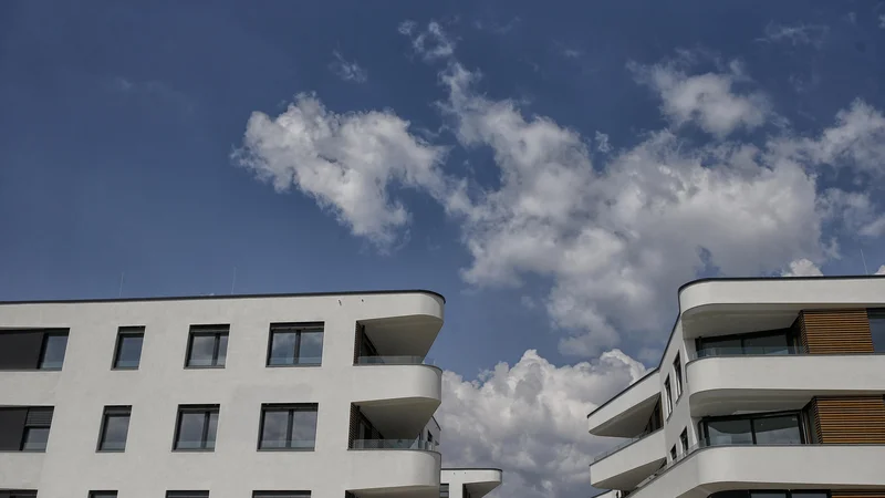 Fotografija: Cene nepremičnin niso prenapihnjene, so pa previsoke za kupno moč večine Slovencev. FOTO: Blaž Samec/Delo