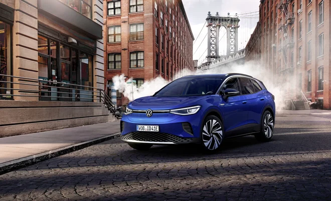 Na udobje in preprostost uporabe električnega vozila se še prehitro navadiš. FOTO: Volkswagen ID.4&nbsp;
