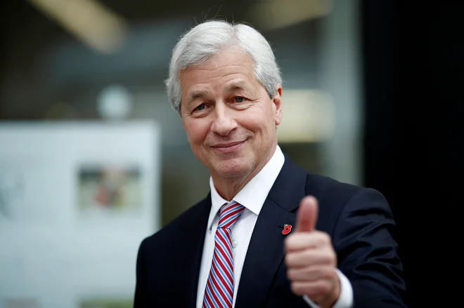 Jamie Dimon, vrhovni mož banke JP Morgan, je podcenil moč angleških navijačev. FOTO: Benoit Tessier/Reuters