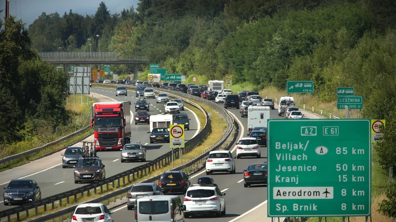 Fotografija: Možni so zastoji, predvsem popoldne. FOTO: Jure Eržen/Delo