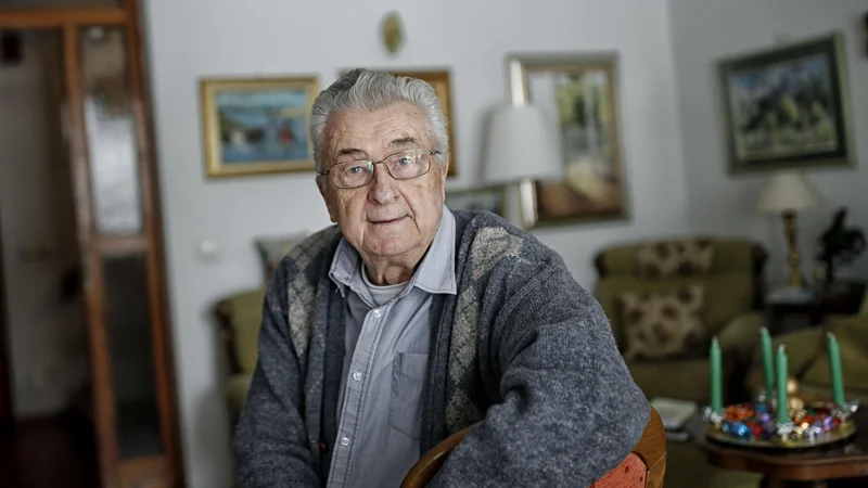Fotografija: »Vse države potrebujejo ministra za starejše,« pravi dr. Jože Gričar. Foto Blaž Samec/Delo