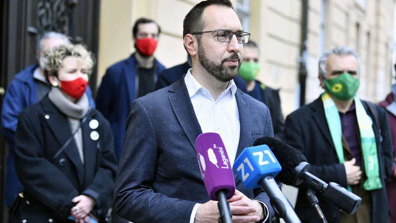 Fotografija: Tomislav Tomašević je bil z gibanjem Zmoremo!, ki ga vodi, na parlamentarnih volitvah največje presenečenje. FOTO: Boris Kovačev/Cropix