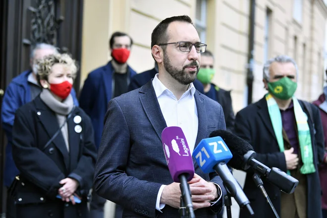 Tomislav Tomašević je bil z gibanjem Zmoremo!, ki ga vodi, na parlamentarnih volitvah največje presenečenje. FOTO: Boris Kovačev/Cropix