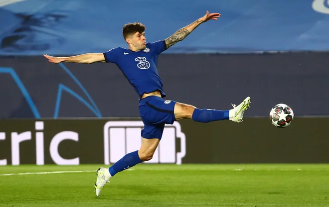 Christian Pulisic je bil Chelseajev skriti adut. FOTO: Sergio Perez/Reuters