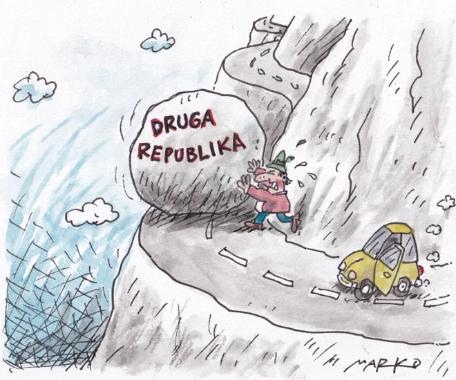 KARIKATURA: Marko Kočevar/Delo