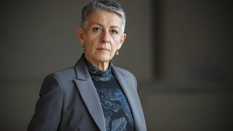 Fotografija: Lidija Jerkič ugotavlja, da je socialni dialog v zadnjem letu na najnižji ravni, kar pomni. FOTO: Uroš Hočevar/Delo