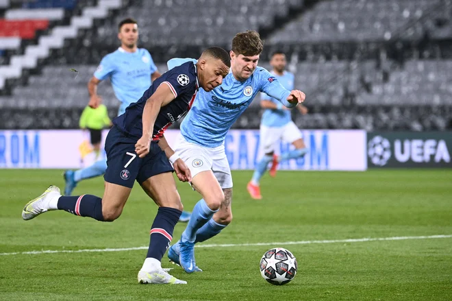 Kylian Mbappe tokrat ni bil pri strelu. FOTO: Anne-Christine Poujoulat/AFP