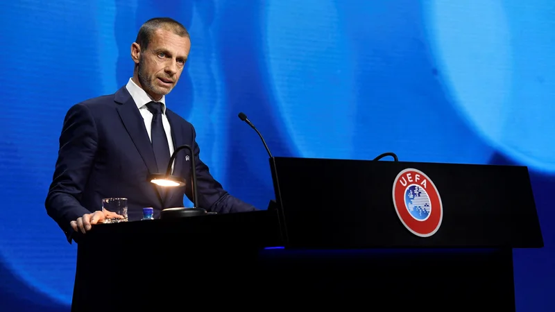 Uefin predsednik Aleksander Čeferin napoveduje obračun z anonimnimi nestrpneži, ki netijo sovraštvo po družbenih omežjih. FOTO: Richard Juilliart/AFP