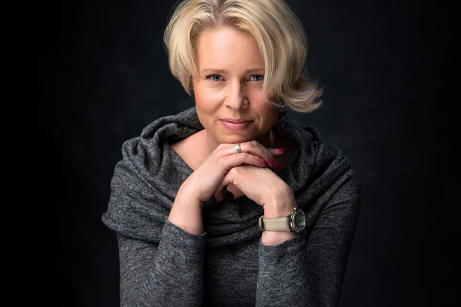 Urška Klakočar Zupančič &ndash; ko je napočil čas, je pisanje hitro teklo. FOTO: Miran Juršič