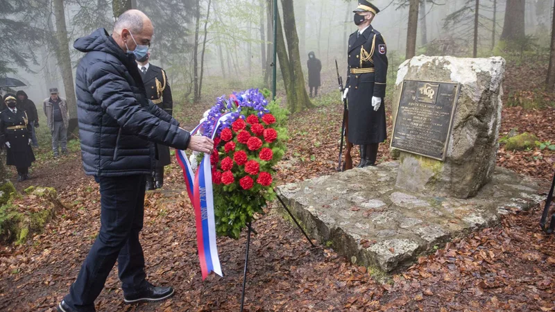 Fotografija: V Društvu TIGR Primorske so opozorili, da na proslavi ni bilo slišati niti ene besede o posebnem položaju Primorske pod fašistično Italijo, kjer je plamen, bolje rečeno ogenj upora, zagorel že 13. julija 1920 v Trstu, ni bilo slišati besede o Osvobodilni fronti in njenih vrednotah, o partizanskem osvobodilnem boju, v katerem so sodelovali tudi tigrovci. FOTO: Bor Slana/STA
