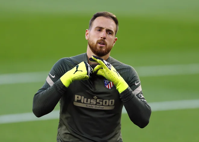 Jan Oblak je očitno navdušil tudi Angleže. FOTO: Marcelo Del Pozo/Reuters