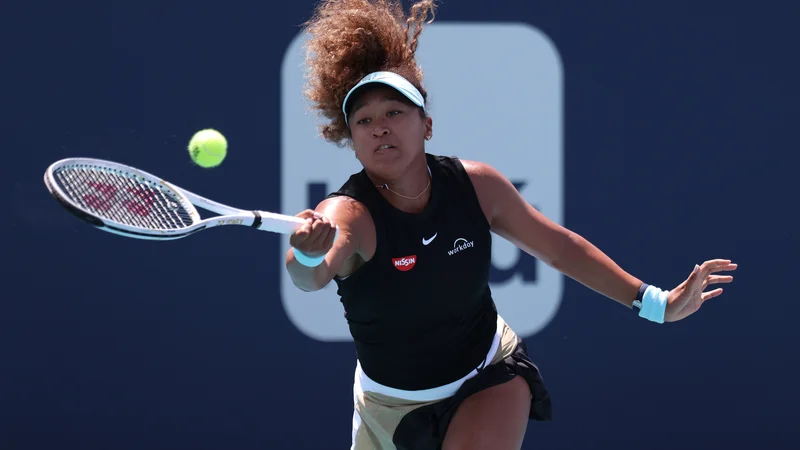 Fotografija: Naomi Osaka ni imela svojega dne. FOTO: Geoff Burke/USA Today Sports