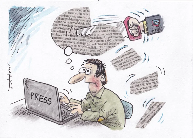 KARIKATURA: Marko Kočevar