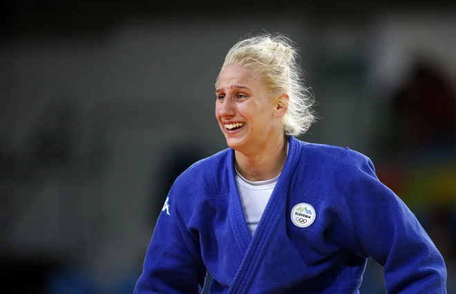 Ana Velenšek je zanesljivo opravila z vsemi tekmicami v Zagrebu. FOTO: Matej Družnik/Delo