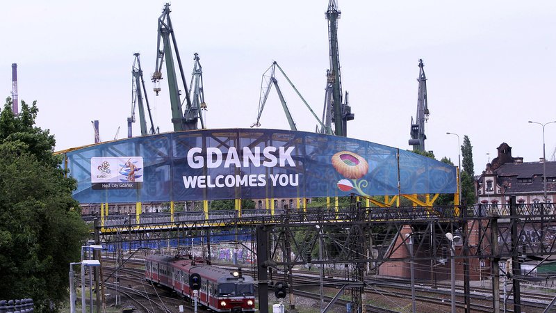 Fotografija: Gdansk je leta 2012 gostil tudi evropsko prvenstvo v nogometu. FOTO: Thomas Bohlen/Reuters