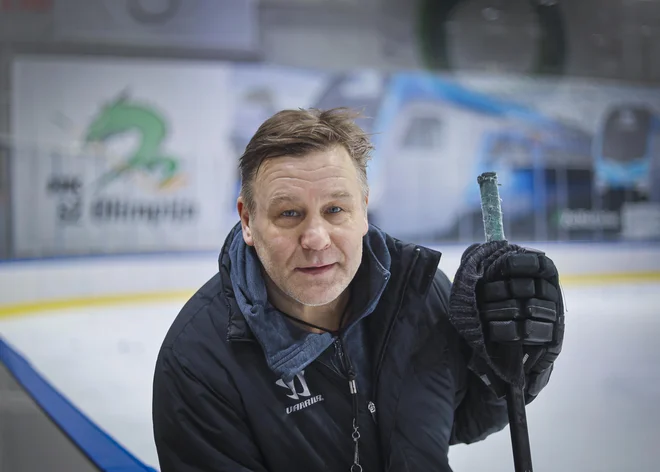 Raimo Summanen je odlično pripravil Olimpijino moštvo za ponedeljkovo tekmo na Jesenicah. FOTO: Jože Suhadolnik/Delo