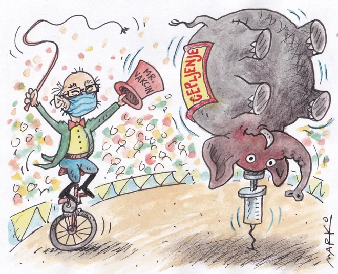 KARIKATURA: Marko Kočevar/Delo