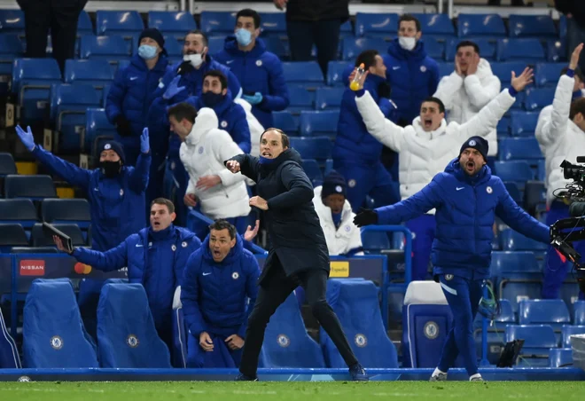 Thomas Tuchel je izločil tudi Real Madrid. FOTO: Foto Toby Melville/Reuters