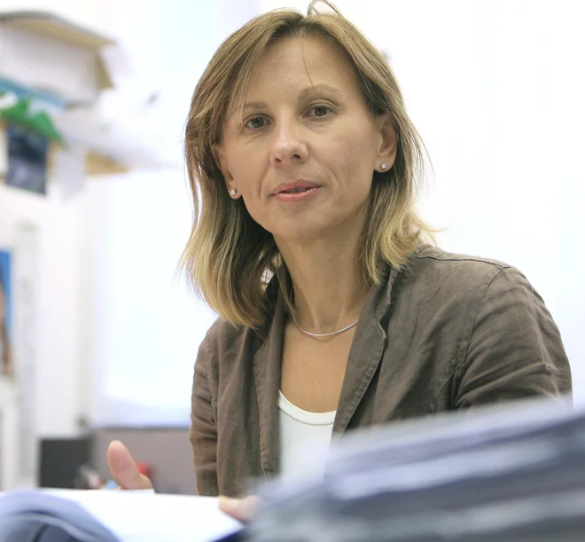 Lidija Globevnik, Društvo vodarjev Slovenije. FOTO: Uroš Hočevar/Delo