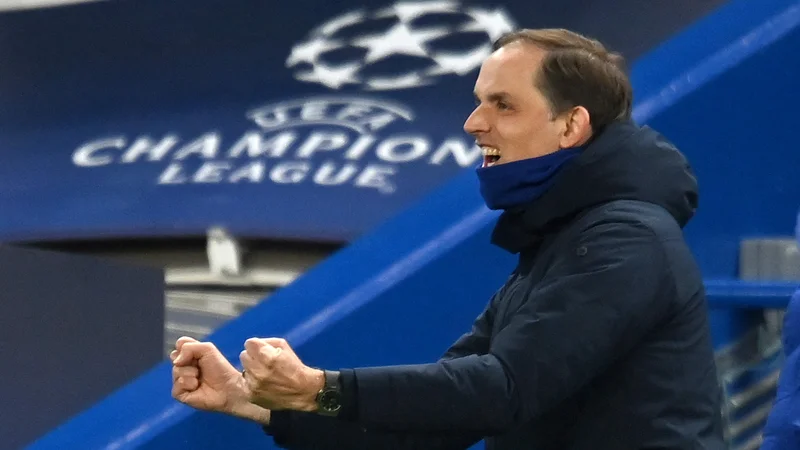 Fotografija: Thomas Tuchel je lani kot trener PSG izgubil finale lige prvakov, v letošnjem drugem zaporednem s Chelseajem želi na vrh. FOTO: Glyn Kirk/AFP