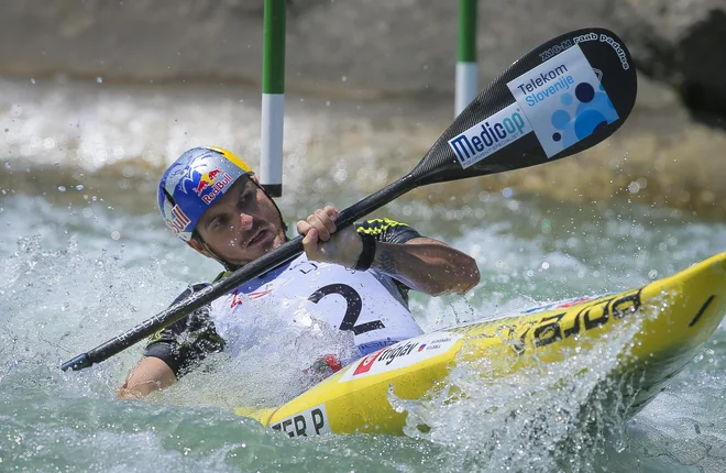 Peter Kauzer se je v kvalifikacijah uvrstil najvišje. FOTO: Jože Suhadolnik/Delo