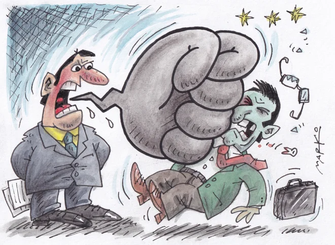 KARIKATURA: Marko Kočevar/Delo