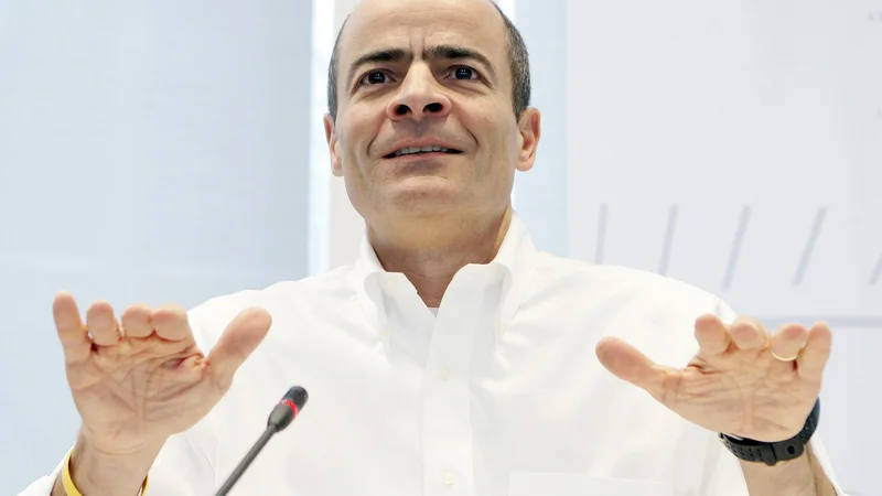 Fotografija: Carlos Brito je v 15 letih je zgradil velikana, ki zdaj potrebuje novo smer. FOTO: Sebastien Pirlet/Reuters