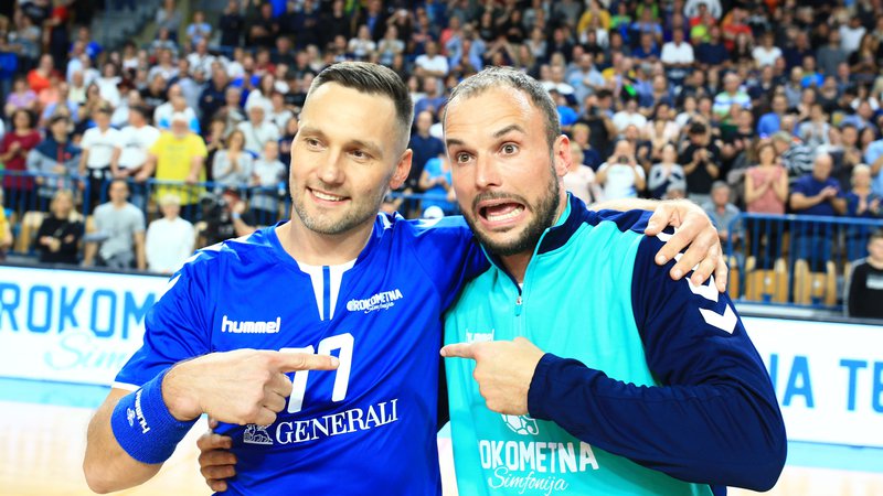 Fotografija: Luka Žvižej in Uroš Zorman sta zadnjo tekmo odigrala oktobra 2019l, zdaj bosta tekmeca đe ob igrišču. FOTO: Tomi Lombar