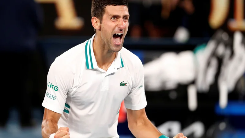 Fotografija: Novak Đoković je najboljši teniški igralec po številu tednov na vrhu lestvice ATP. FOTO: Asanka Brendon Ratnayake/Reuters