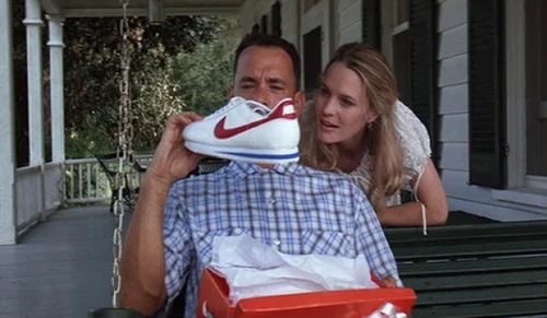 Forrest Gump in njegove najkice. FOTO: Arhiv proizvajalca Nike