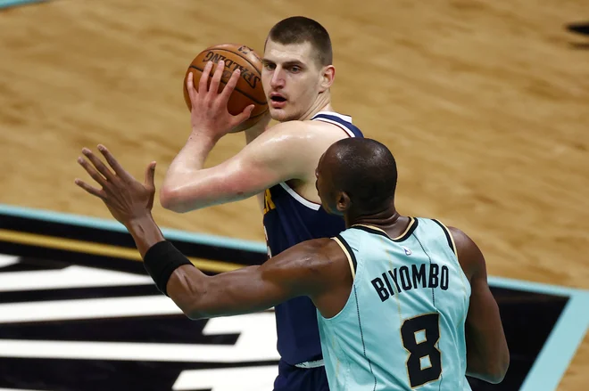 Nikola Jokić je popeljal Denver do zmage. FOTO: Jared C. Tilton/ AFP