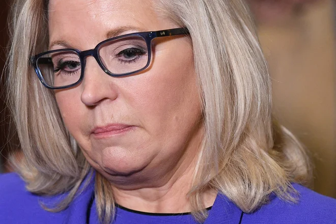 Predstavnica iz Wyominga Liz Cheney bo nadaljevala s bojem proti Donaldu Trumpu. Foto Mandel Ngan/Afp